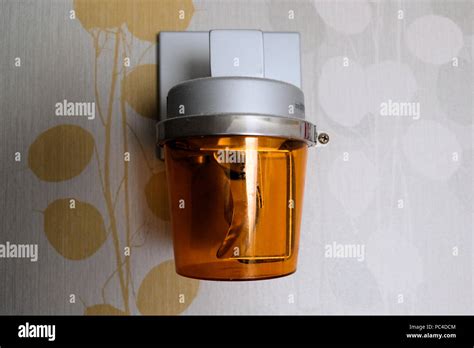 Fire alarm alert system in hotel room Stock Photo - Alamy