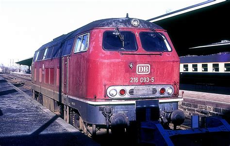 216 093 Bad Harzburg 03 02 85 Foto R Güttler Bahnbilder von W