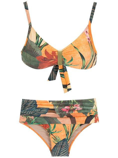 Buy Lygia Nanny Anne Leaf Print Bikini At Off Editorialist