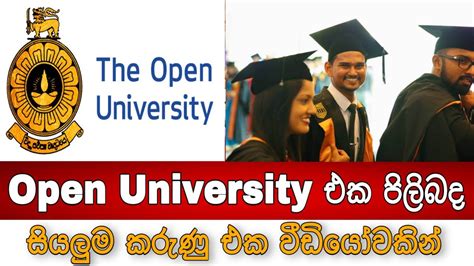 Open University Of Sri Lanka Ousl Degrees Bsc Degree Ousl 2023