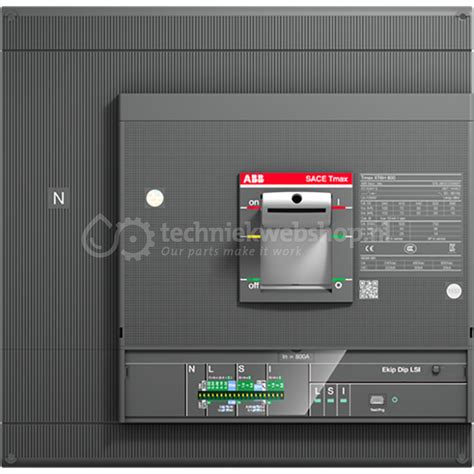 ABB Componenten Tmax XT XT6N 1000 Ekip Dip LS I In 1000 4p XT6N