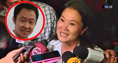 Elecciones Keiko Fujimori Dijo Que Su Hermano Kenji Fujimori No