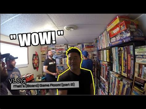 Matt S Board Game Room Collection Part Youtube