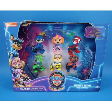 Paw Patrol Toys Paw Patrol The Mighty Movie Toy Figures T Pack