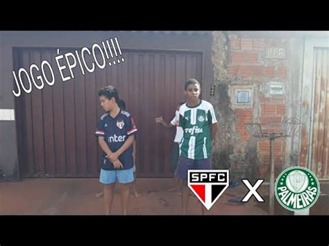 PALMEIRAS X SÃO PAULO CHOQUE REY SEGUNDA SEMI FINAL JOGO