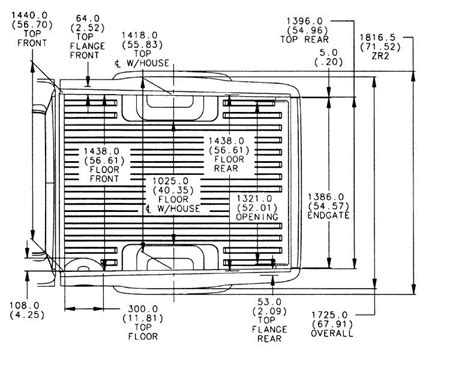 Bed Dimensions Thread The 1947 Present Chevrolet Gmc Truck 45 Off