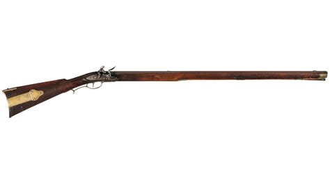 Jacob Dickert Us 1807 Contract Flintlock American Long Rifle Rock Island Auction