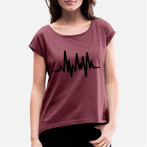 Shop Heartbeat T Shirts Online Spreadshirt