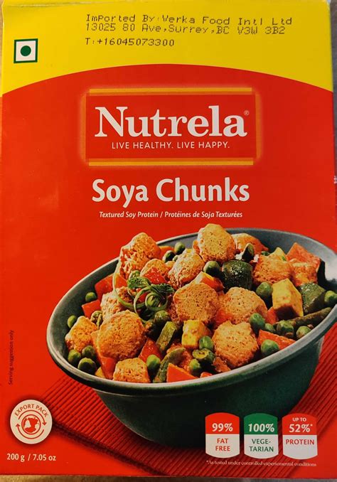 Nutrela Ruchi Soya Chunks G Indian Town Mart Street Food