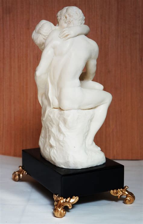 The Kiss Is The Famous Sculpture Of Rodin Large Reproduction By A