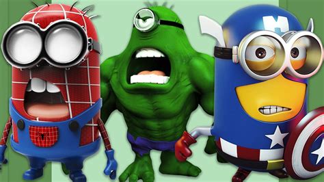 Minion Avengers Wallpapers Top Free Minion Avengers Backgrounds Wallpaperaccess