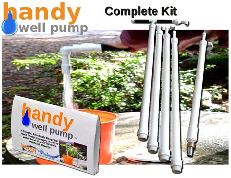 Handy Well Pump Kit Hand Water Well Pump Well Pressure Pump Emergency