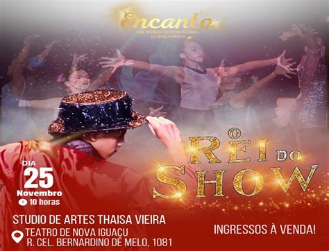 O Rei do Show em Nova Iguaçu Evento ON