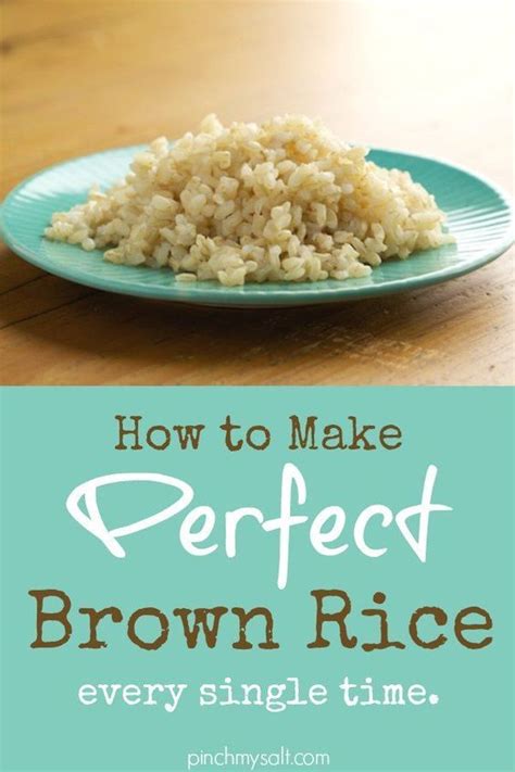 How To Cook Perfect Brown Rice Artofit