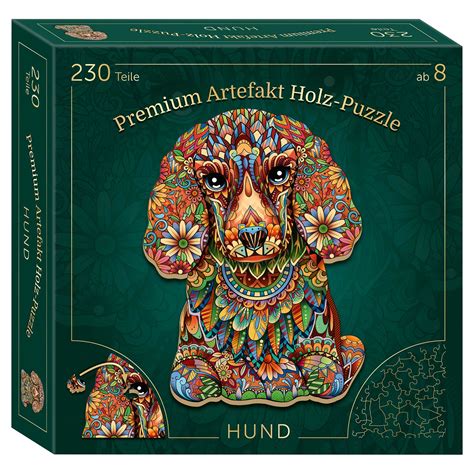 Premium Artefakt Holz Puzzle Aldi S D