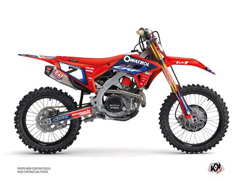 Kit Déco Moto Cross Honda 450 CRF Kutvek Kit Graphik