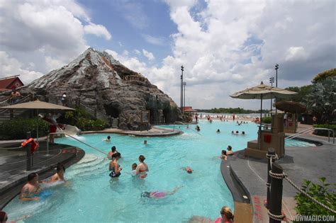 Pool area at Disney's Polynesian Resort before 2014 remodel - Photo 3 of 9