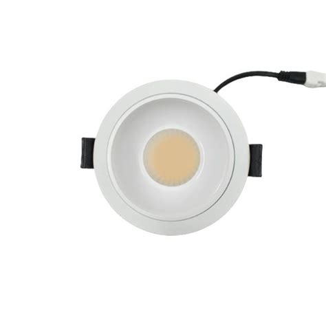 Alphalux Ww K Led Cob Fix Downlight White