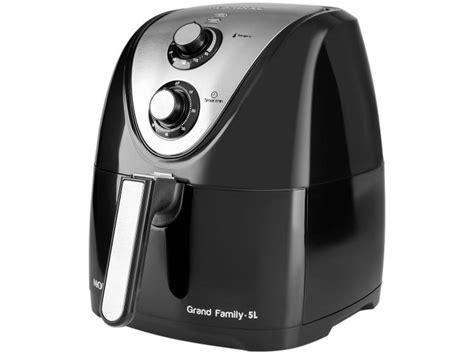 Fritadeira Elétrica sem Óleo Air Fryer Mondial Grand Family Inox AFN