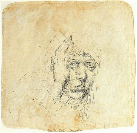 Self Portrait With A Wrap Albrecht Durer Wikiart Org