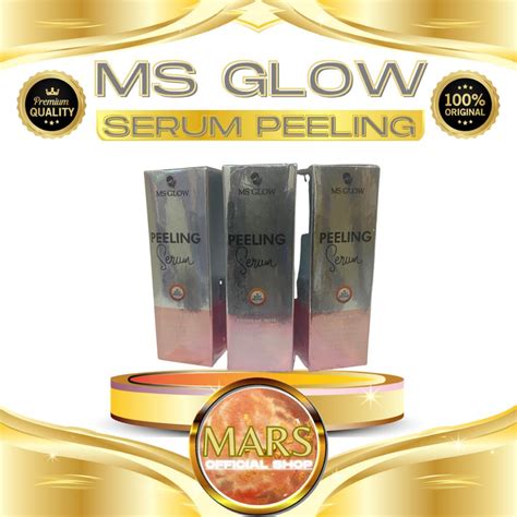 Jual MS GLOW PEELING SERUM PEELING SERUM MS GLOW SERUM EXFLOLIATTING