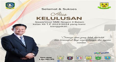 Kelulusan Siswa Siswi Smk Negeri Batam Kelas Xii Tahun Ajaran