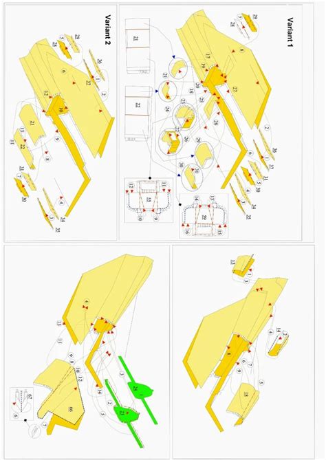 Pin Di Alan Muller Su Paper Model Planes Case Di Carta