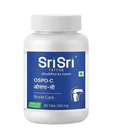 Sri Sri Tattva Ayurvedic OSPO C For Bone Health Osteoarthritis