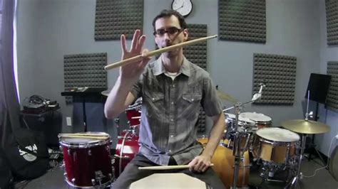 How To Hold Drum Sticks For Beginners Matched Grip YouTube