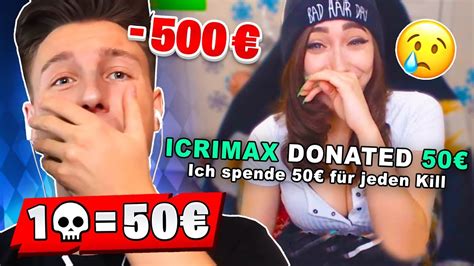 500€ An Kleine Fortnite Streamer Spenden Youtube