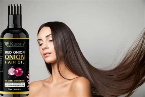 Kuraiy Natural Onion Black Seed Hair Oil For Hair Growth For Kalonji