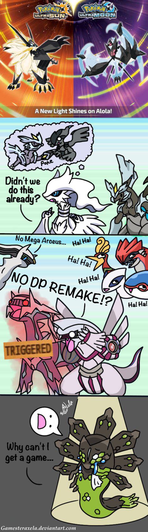 Ultra Sunmoon Pokemon Reactions Just A Joke Btw By Gamesteraxela On