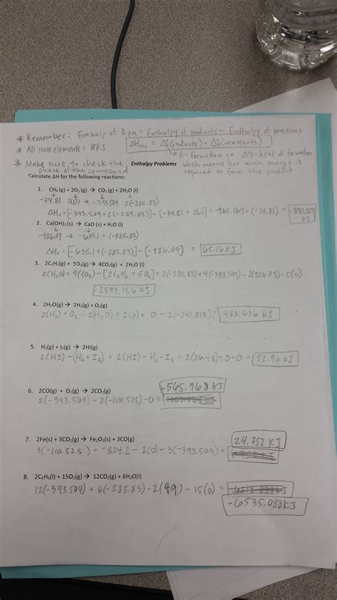 Unit 3 Worksheets 3 Physics Answers