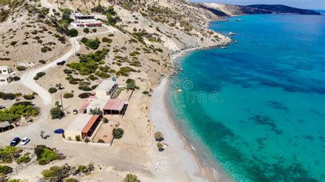 Aerial Photos Of Gavdos Island Crete Greece Stock Image Image Of