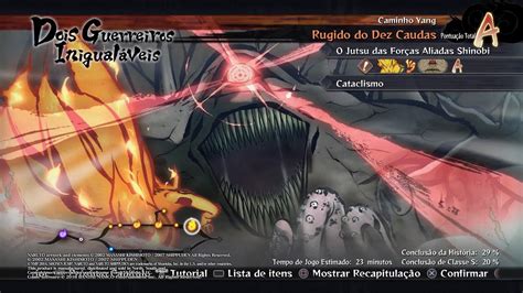 Naruto Ultimate Ninja Storm O Rugido Do Dez Caudas Youtube