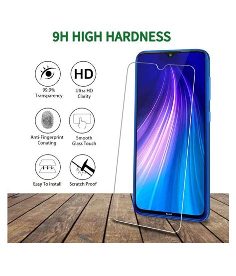 Xiaomi Redmi Note 8 Pro Tempered Glass Screen Guard By BEING STYLISH