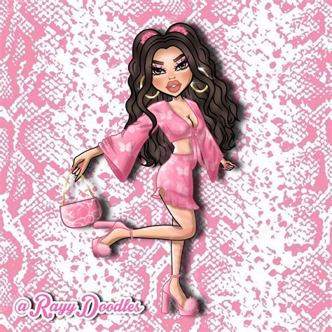 Y2k Bratz Doll Aesthetic Art Drawing Bratz Doll Doll Aesthetic Y2k