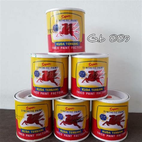 Jual EKSKLUSIF CAT MINYAK KAYU BESI KUDA TERBANG 100ML WARNA LENGKAP