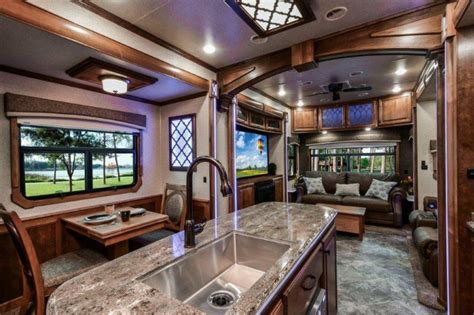 This Luxury Rv Is Basically A Palace On Wheels Luxury Rv Rv Interior