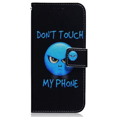 For Infinix Hot S Coloured Drawing Flip Leather Phone Case Anger