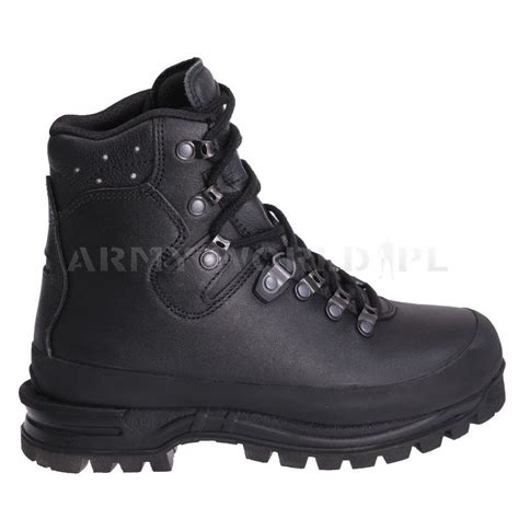 Buty Górskie Wojskowe Holenderskie Haix Laars Berg Gore Tex Czarne Nowe