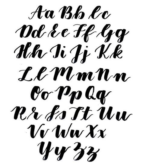 Alphabet Pretty Font