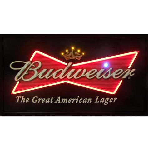 Budweiser Bowtie Neon Led Picture