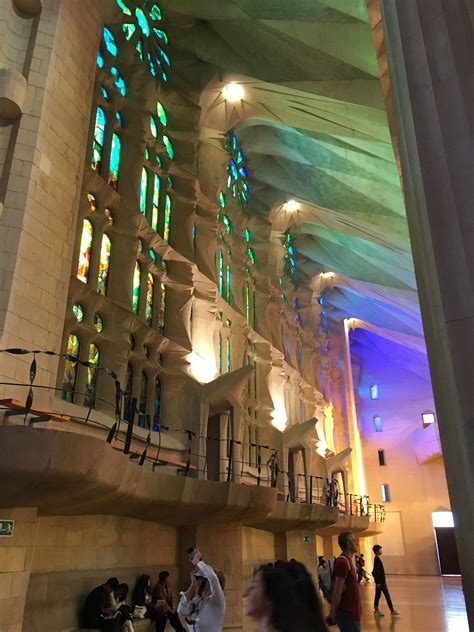 Inside La Sagrada Familia Barcelona Places Places Ive Been Road