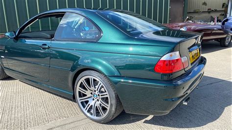 BMW E46 M3 Coupe Rare Oxford Green Factory Colour Full Strip And Re