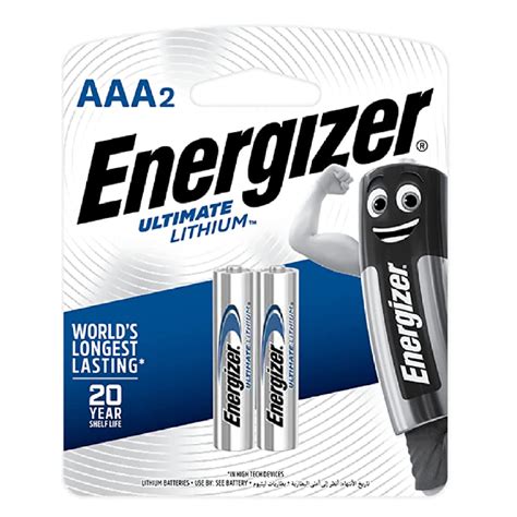 Energizer Ultimate Lithium Aaa Battery Pc Pack