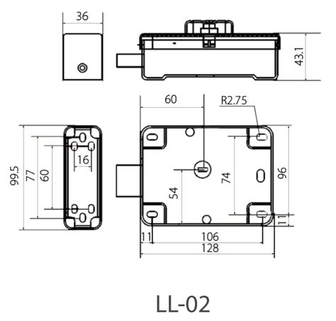 Электромоторный замок ZKTeco LL-02 купить - цены в интернет-магазине ИНТЕМС