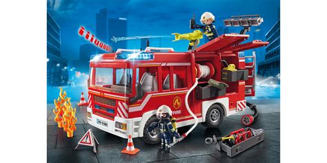 Fourgon Dintervention Des Pompiers Playmobil Devenir Un Vrai Petit