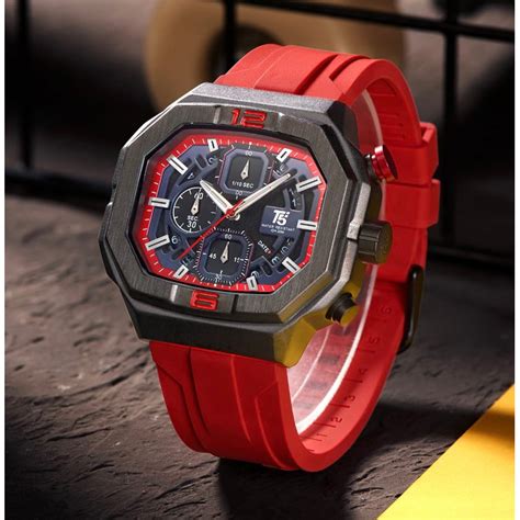 Jual New Jam Tangan Pria T H G Original Chronograph Stopwatch Date