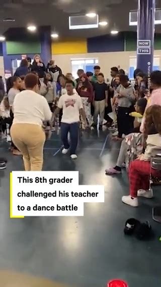 Nowthis On Twitter This 8th Grader Challenged His Teacher To A Dance